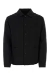 Givenchy Wool Blend Long Sleeve Shirt For Men In Black