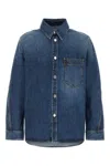 Givenchy Classic Denim Shirt With Button-up Front In Blue