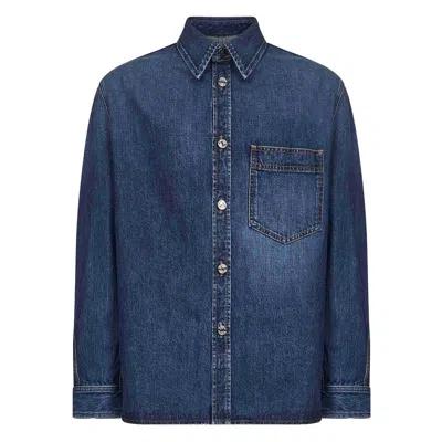 GIVENCHY SHIRTS BLUE