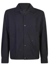 Givenchy Wool Overshirt In Blue