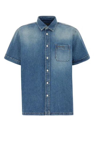 Givenchy Shirts In Blue