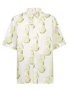Givenchy Printed Short-sleeved Shirt In White