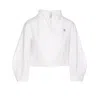 Givenchy Women Cropped Poplin Shirt In White