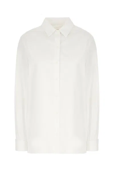 Givenchy White Poplin Oversize Shirt