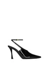 Givenchy Sleek Slingback Pumps With Pointed Design In Black
