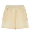 Givenchy Cream Silk Blend Shorts