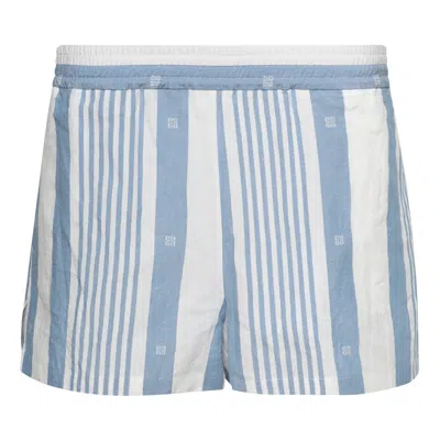 Pre-owned Givenchy Short 'blue/off White' | Women's Size 40