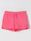Givenchy Printed Cotton Sweat Shorts In Red