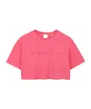 Givenchy Short Logo T-shirt In Pink