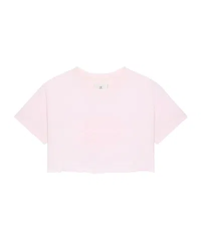 Givenchy Short Short-sleeved T-shirt In Pink