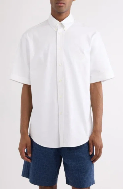 GIVENCHY GIVENCHY SHORT SLEEVE COTTON BUTTON-DOWN SHIRT