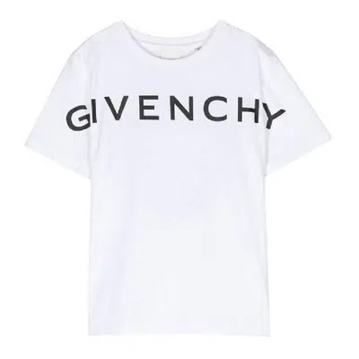 Givenchy Short Sleeve Cotton T-shirt In White