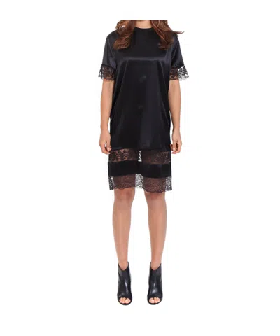 Givenchy Short Sleeve Dress In Black