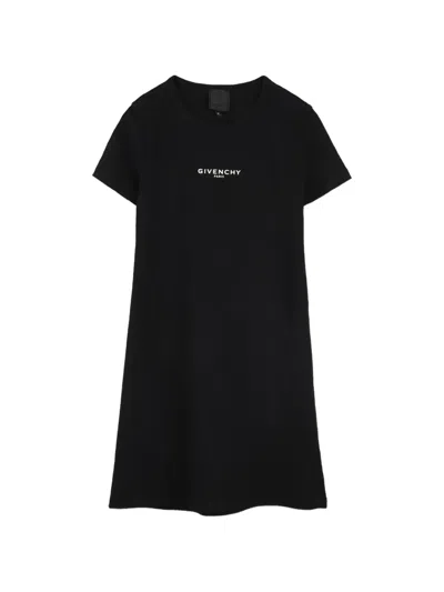 Givenchy Kids' Short-sleeve Dress In Blue