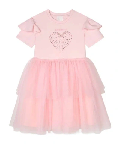 Givenchy Short Sleeve Dress In Pink