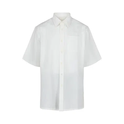 Pre-owned Givenchy Short-sleeve Dress Shirt 'white' | Men's Size 39