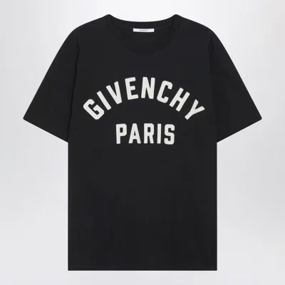Givenchy Short-sleeve Logo T-shirt In Black