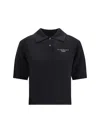 Givenchy Wool And Cashmere Polo Sweater In Black