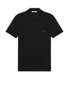 Givenchy Short Sleeve Polo In Black