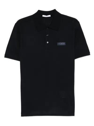 Givenchy Short Sleeve Polo In Black