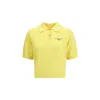 Givenchy Short Sleeve Polo In Yellow