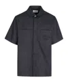 Givenchy Short Sleeve Shirt In Black