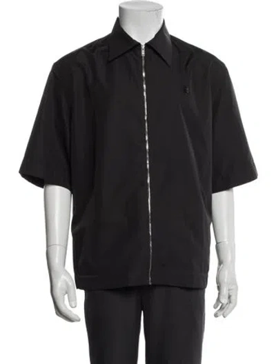 Pre-owned Givenchy Short Sleeve Shirt In Black