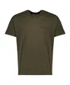 Givenchy Cotton T-shirt With Stamp Print Clothing In Gray