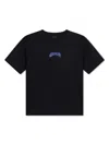 Givenchy Boys Black Kids Branded-print Short-sleeved Cotton-jersey T-shirt 6-12 Years 6 In Black