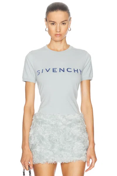 Givenchy Short Sleeve T-shirt In Green