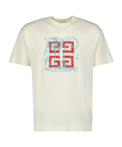 Givenchy Short Sleeve T-shirt In White