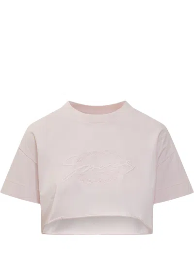 Givenchy Short Sleeve T-shirt In Baby Pink