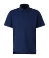 Givenchy 4g-jacquard Short-sleeved Polo Shirt In Blue