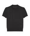 Givenchy Short-sleeved Sweater In Cashmere In Black