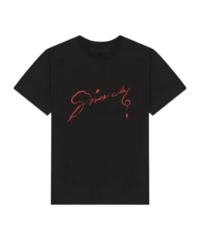 Givenchy Short-sleeved T-shirt In Black
