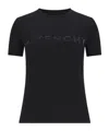 Givenchy T-shirt A Maniche Corte In Cotone. In Black