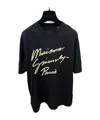 Givenchy Embroidered Logo Crewneck T-shirt In Black