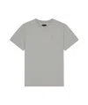 Givenchy T-shirt In Cotton With Crystals And 4g Detail In Gray