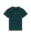 Givenchy Men Green Crewneck T-shirt With 4g Logo On The Front In Cotton Man In Green