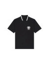 Givenchy Logo-embroidered Cotton Polo Shirt In Black