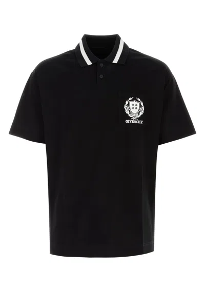 GIVENCHY SHORT SLEEVES POLO WITH CASUAL POCKET-M ND GIVENCHY MALE