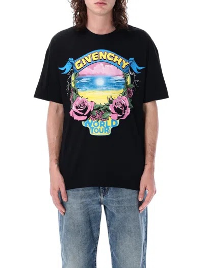 Givenchy Short Sleeves T-shirt In Black