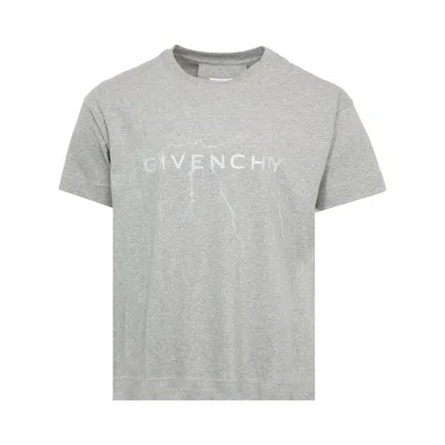 Pre-owned Givenchy Short-sleeves T-shirt 'light Grey Melange'