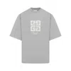 Givenchy Gray 4g T-shirt In Grey