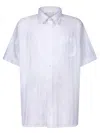 GIVENCHY SHORT SLEEVES WHITE SHIRT