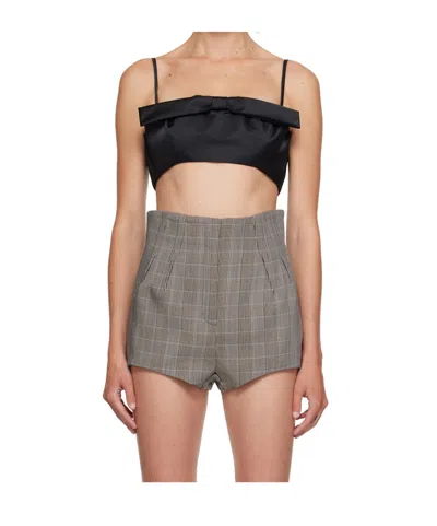 Givenchy Short Suspenders In Black