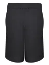 Givenchy Nylon Shorts With Elastic Waistband And Functional Pockets In Black