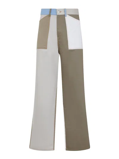 Givenchy Relaxed Fit Denim Pants In Multi