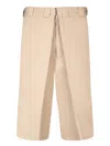Givenchy Cotton-blend Bermuda Short In Neutral