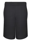 Givenchy Nylon Shorts With Elastic Waistband And Functional Pockets In Black